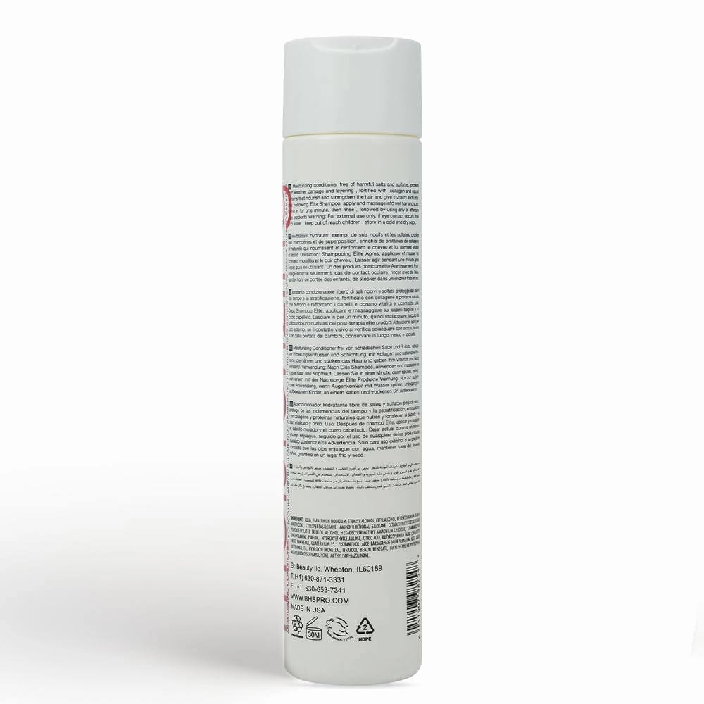 bh BEAUTY PROFESSIONAL Moisturizing Conditioner - Hydrate & Nourish - 10.1 OZ