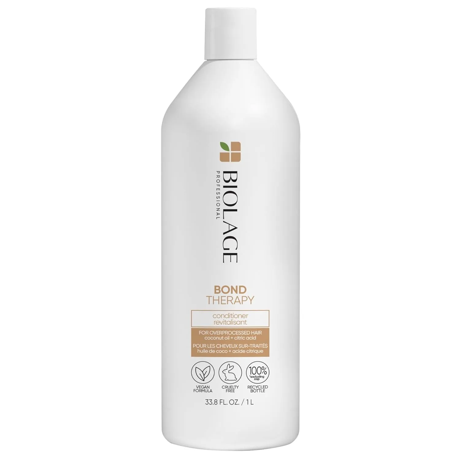 Biolage Bond Therapy Conditioner - Builds Bonds & Reduces Breakage, Paraben & Sulfate-Free, Salon Professional Conditioner