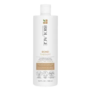 Biolage Bond Therapy Conditioning Foam - Builds Bonds & Reduces Breakage, Paraben & Sulfate-Free, Salon Professional Conditioner