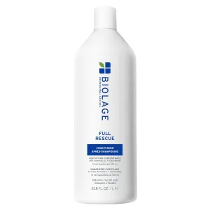 Biolage Full Rescue Conditioner - Fortifies & Densifies Thin Hair, Rosemary Oil & Niacinamide, Vegan & Cruelty-Free