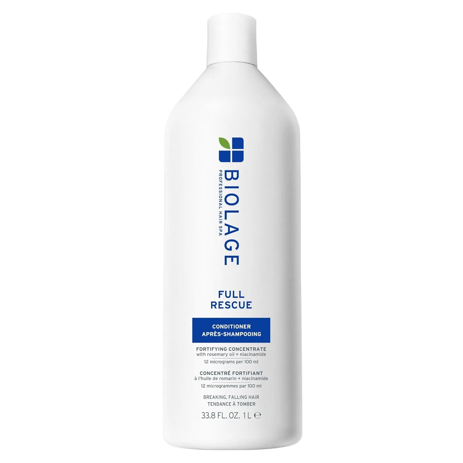 Biolage Full Rescue Conditioner - Fortifies & Densifies Thin Hair, Rosemary Oil & Niacinamide, Vegan & Cruelty-Free