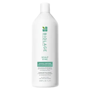 Biolage Scalp Sync Universal Conditioner - Nourishing & Hydrating for All Scalp Types, Lightweight Conditioning, Fermented Tea Blend & Glycolic Acid, Vegan & Paraben-Free, Packaging may vary