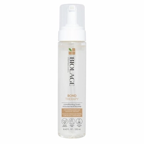 Biolage Bond Therapy Conditioning Foam - Builds Bonds & Reduces Breakage, Paraben & Sulfate-Free, Salon Professional Conditioner