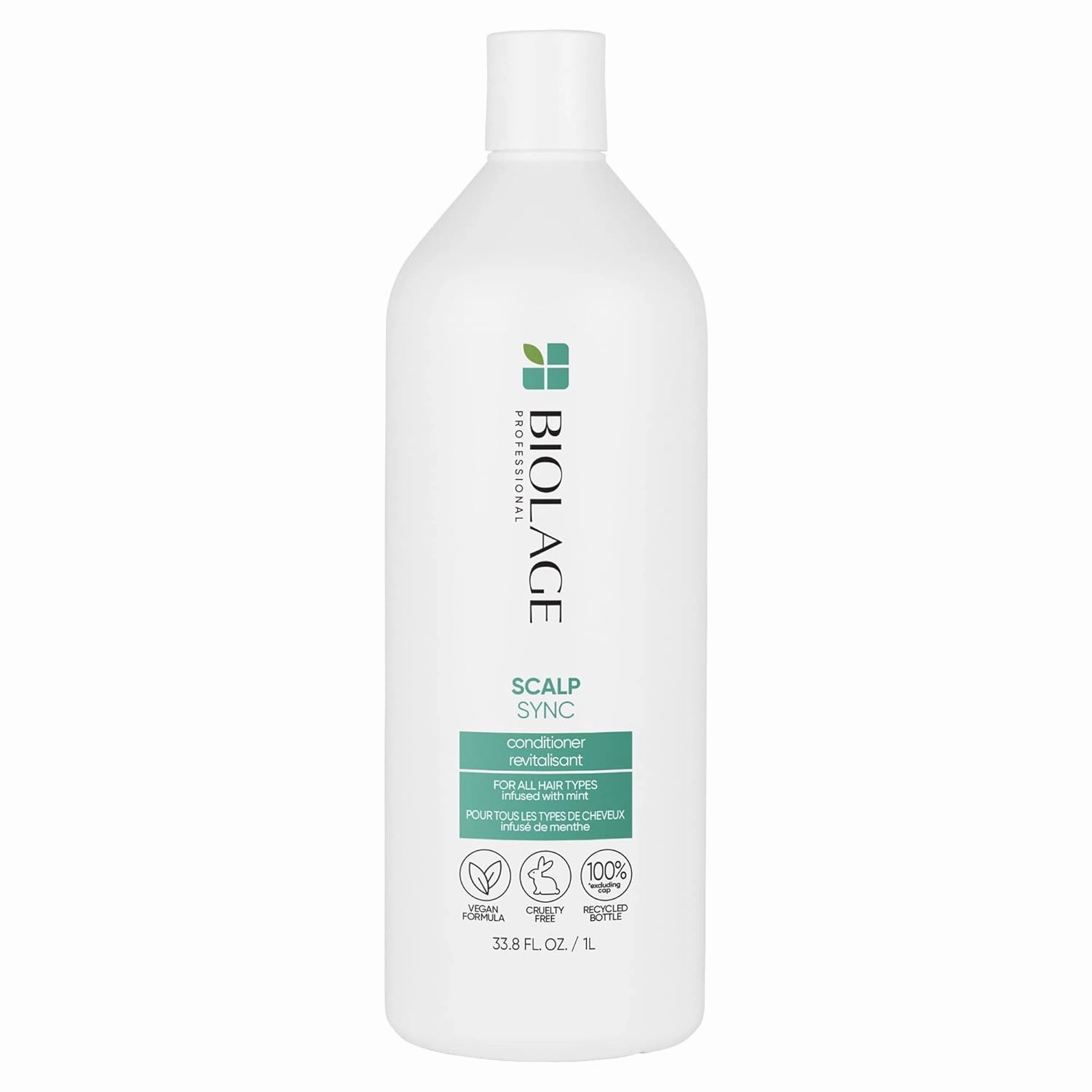 Biolage Scalp Sync Conditioner | Weightlessly Soothes & Nourishes To Promote A Healthy-Looking Scalp | Paraben Free | For All Hair Types | Cruelty Free | Vegan | Salon Conditioner