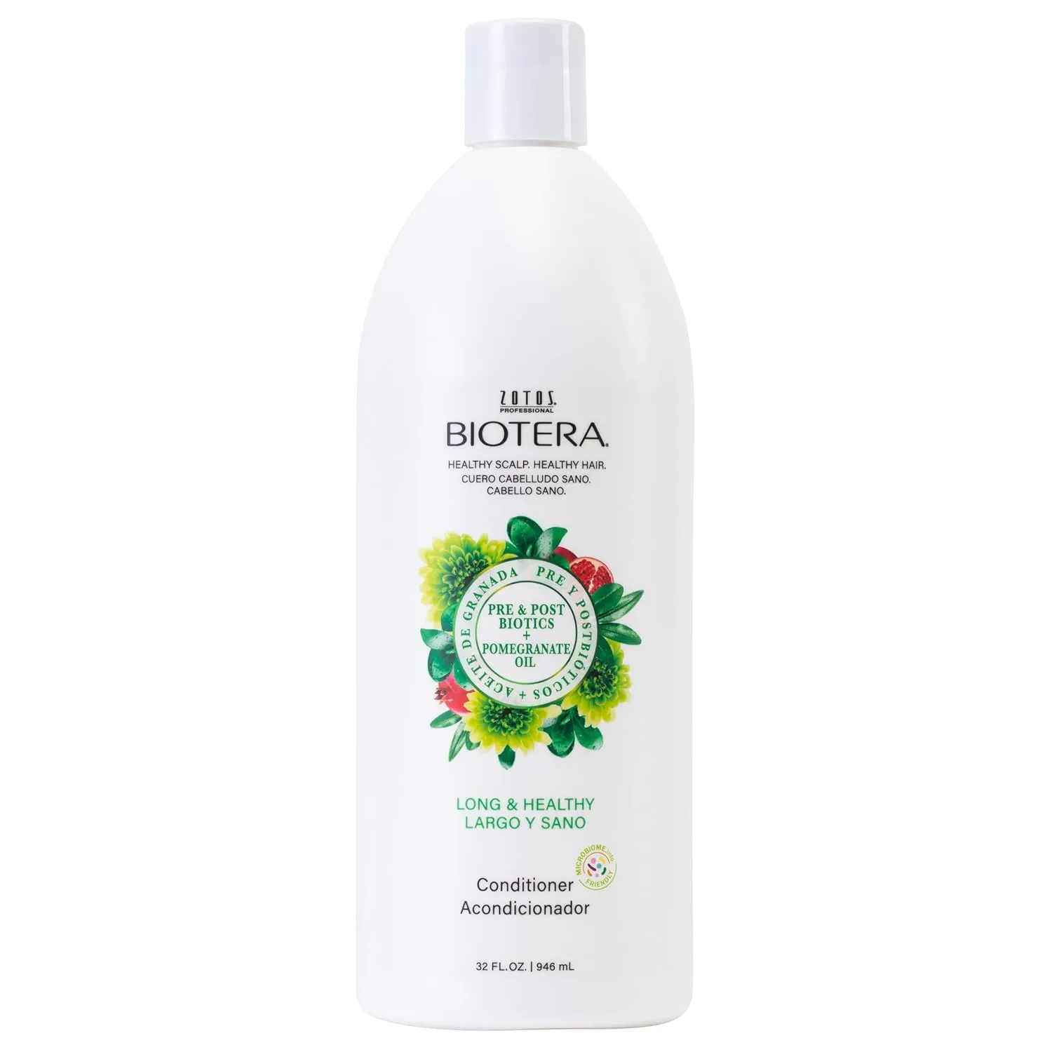 Biotera Long & Healthy Strengthening Conditioner | Strengthens Long, Growing Hair | Microbiome Friendly | Vegan & Animal Test Free | Paraben Free | Color-Safe