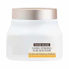 BK Hair Mask for Long, Strong & Black Hair with 100% Cold Pressed Virgin Coconut Oil | Amla & Sesame | Sulphate & Paraben Free - 160ml