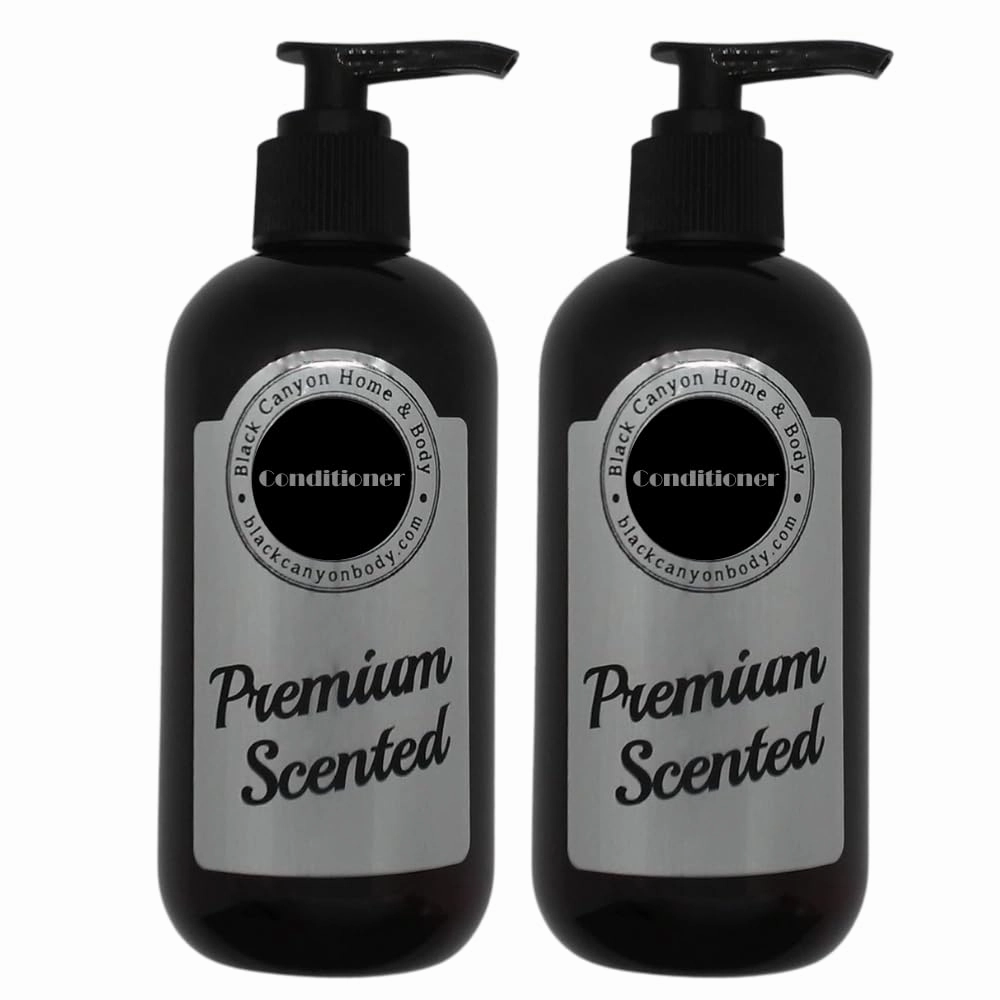 Black Canyon Amber Clove Nutmeg Scented Argan Oil Hair Conditioner, 16 Oz (2 Pack)