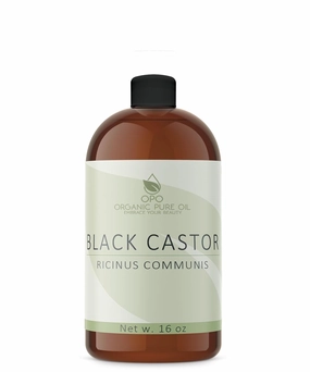 Black Castor Oil of Jamaica - Pure, Refined, Cold Pressed Bean Unscented, Non-GMO Bulk Carrier Oil 16 oz - Promotes Hair Growth, Hydration, Moisturizing Soothing Nourishing, Skin Body Face Care
