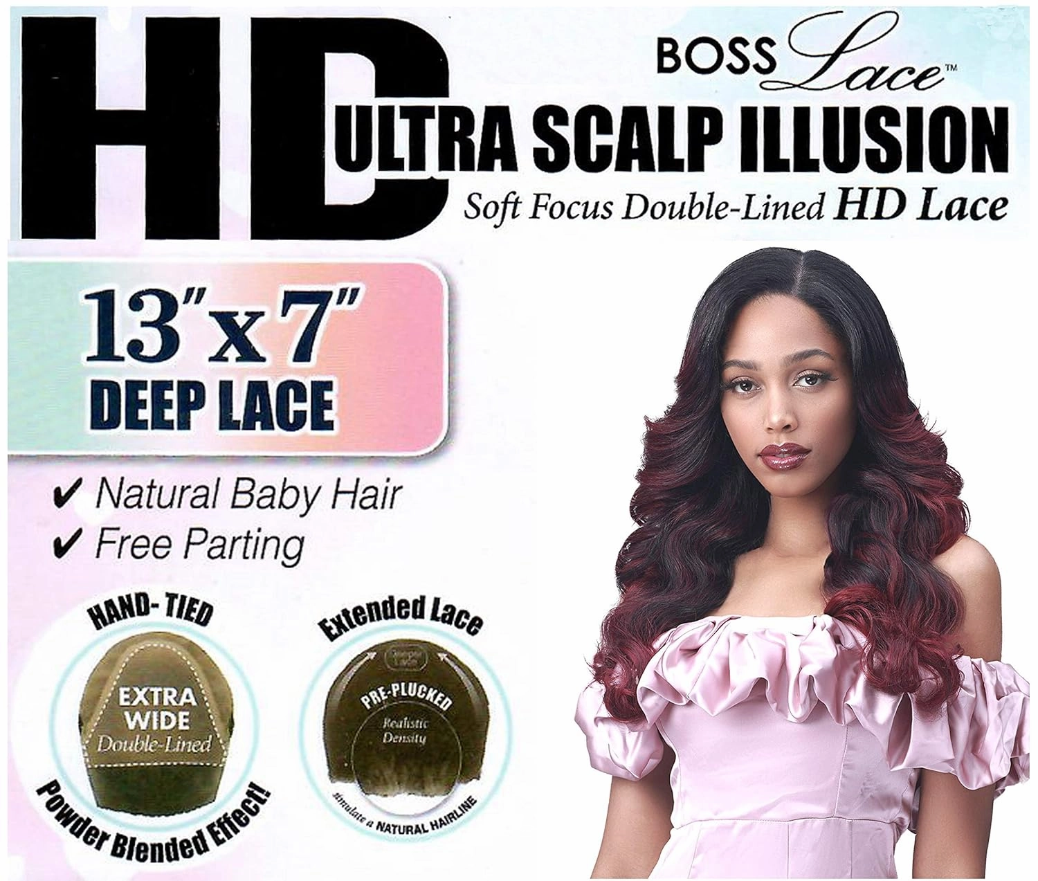 Bobbiboss Long Curly Ash Blonde Wigs 13x7 HD Lace Front Wigs for women - MLF474 CYNTHIA, Highlight Color Long Wavy Wigs Synthetic Hair Wigs with Baby Hair, Natural Looking Heat Resistant wigs (TT4/ABLONDE)