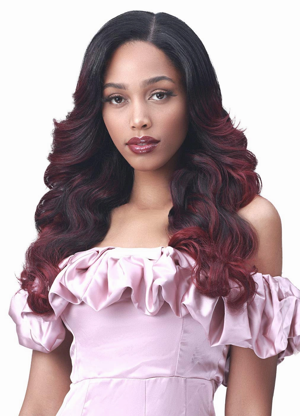 Bobbiboss Long Curly Ash Blonde Wigs 13x7 HD Lace Front Wigs for women - MLF474 CYNTHIA, Highlight Color Long Wavy Wigs Synthetic Hair Wigs with Baby Hair, Natural Looking Heat Resistant wigs (TT4/ABLONDE)