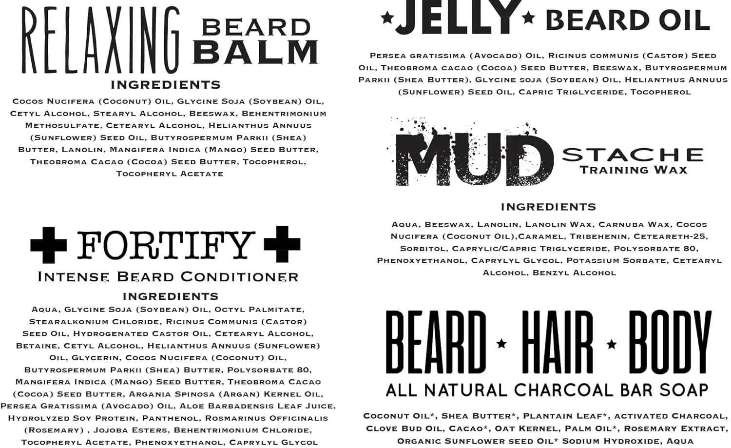 Bossman Complete Beard Kit – Men's Beard Oil Jelly, Fortifying Shower Conditioner, Balm, Mustache Wax & Comb – Beard Softener & Grooming Care (Magic Scent)