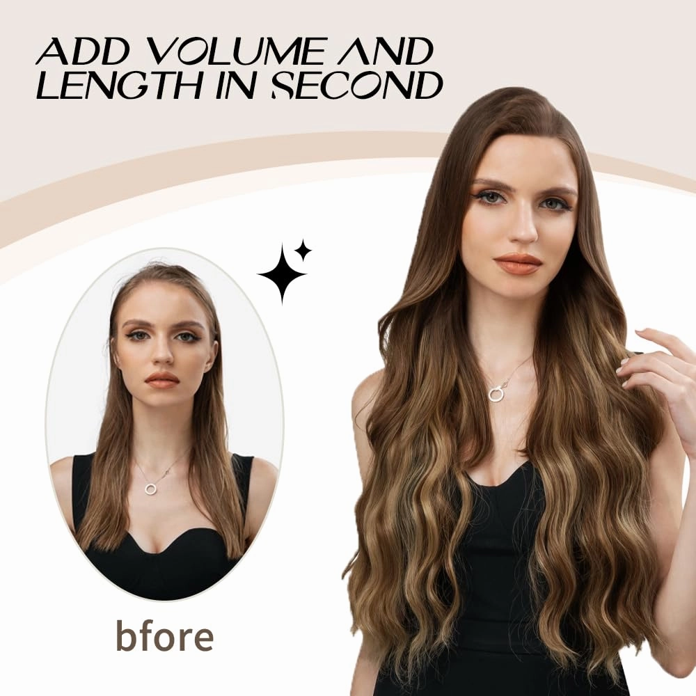 Boymia I Tip Hair Extensions #04 Medium Brown 22 Inch I Tip Human Hair Extensions Long Straight Hair
