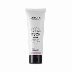 BRILLARE Professional Hair Fall Control Mask, Hair Conditioner Enriched With Soy Protein & Vital Plant Extracts, Strengthen roots, Prevent Breakage & Reduces Hair Fall, 125g