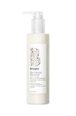 Briogeo Be Gentle, Be Kind Aloe   Oat Milk Ultra Soothing Conditioner, Hypoallergenic and Dermatologist-Approved Conditioner, Fragrance Free, Vegan, Cruelty-Free, 8 fl oz
