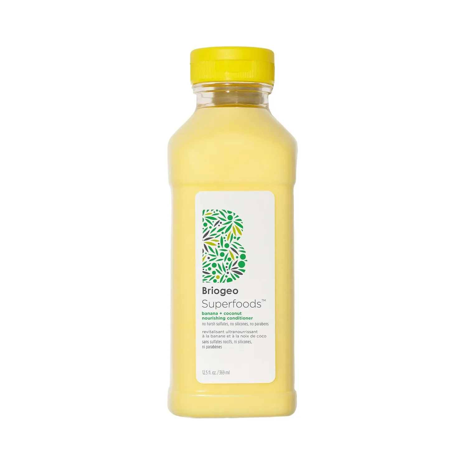 Briogeo Superfoods Banana   Coconut Nourishing Conditioner, Replenish Dull, Dry Hair and Supports Healthy Hair and Scalp, Moisturizing for All Hair Textures, Vegan, Cruelty-Free