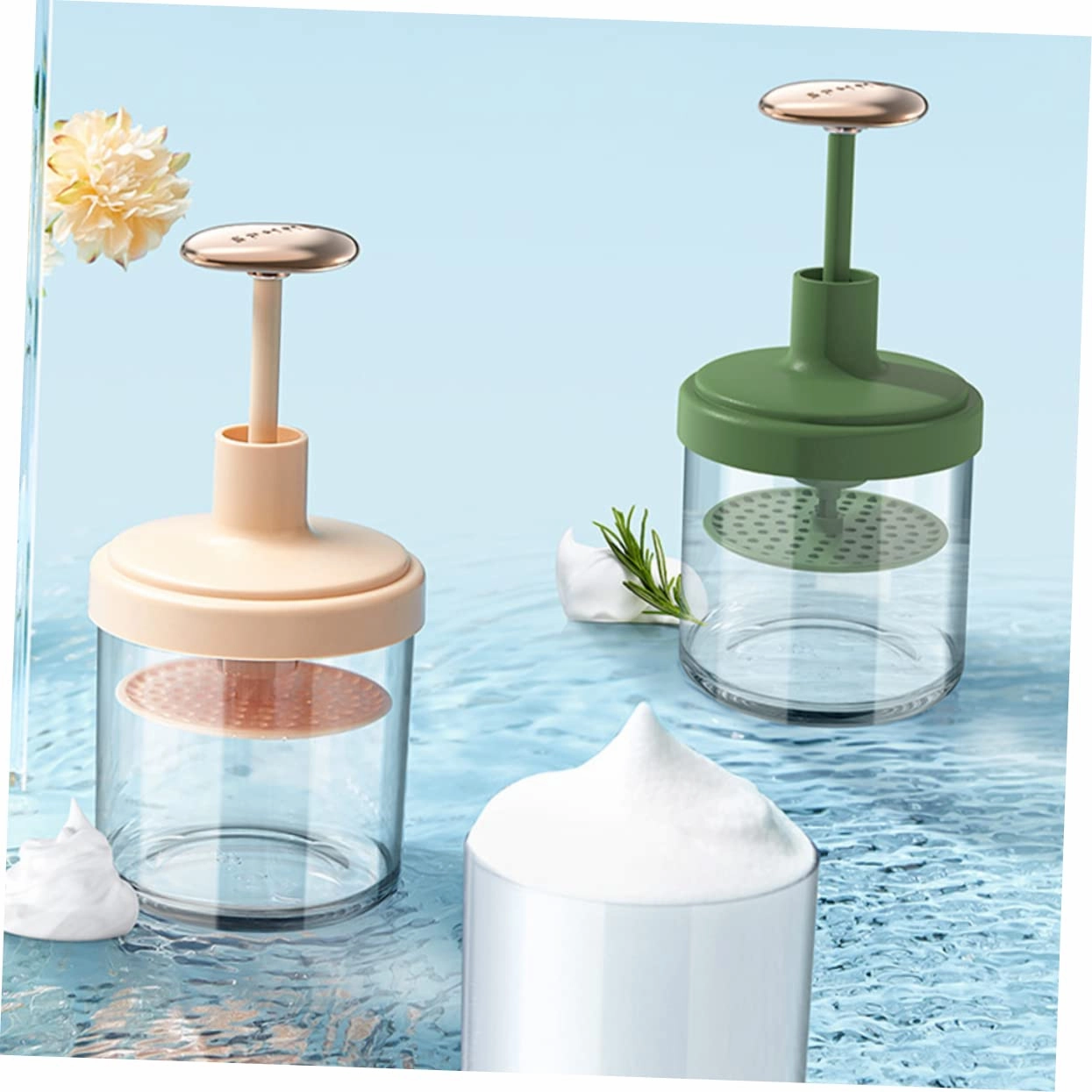 Bubble Maker for Facial Cleansing Foaming Maker Bottle Face Wash Simple Foaming Cup Facial Foamer Shaving Cream Bubbler
