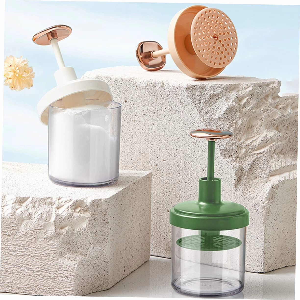 Bubble Maker for Facial Cleansing Foaming Maker Bottle Face Wash Simple Foaming Cup Facial Foamer Shaving Cream Bubbler