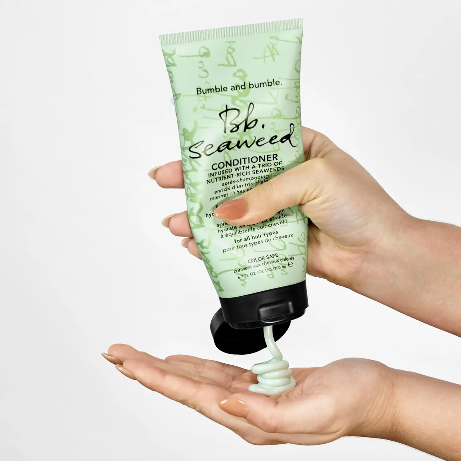 Bumble and bumble. Seaweed Hydrating Conditioner | For Fine-to-Medium Hair or Daily Washer | Anti Frizz, Color Safe   Detangler