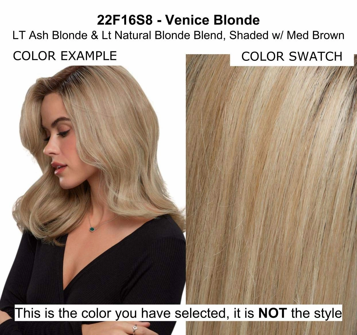 Bundle - 7 item: Carrie Hand-Tied Exclusive Remy Human Hair Wig by Jon Renau, Christy's Wigs Q & A Booklet, BeautiMark Hydra Shampoo Conditioner Mask Protect Leave-In Spray Shine Serum - 22F16S8