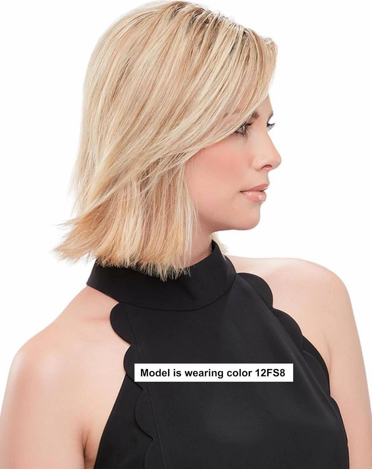 Bundle - 7 Items: 8" XL easiPart Remy Human Hair Topper by Jon Renau, Christy's Wigs Q & A Booklet, BeautiMark Hydra Shampoo Conditioner Mask Protect Leave-In Spray Shine Serum - Color: 10H24B