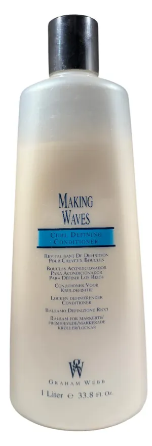 by Graham Webb MAKING WAVES CURL DEFINING CONDITIONER 33.8 OZ for Unisex