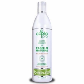 CAPILO PRO B-NATURAL SHAMPOO | COCONUT OIL & COCOA BUTTER. MOISTURIZER FOR NATURAL, KINKY & CURLY HAIR. PARABEN & SULFATE FREE. 16 OZ.