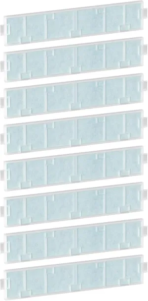 Carmerny MAC-408FT-E Filter Replacement Compatible with Mitsubishi MAC-408FT-E Air Conditioner, Filter for Optimal Air Filtration, Pack of 8