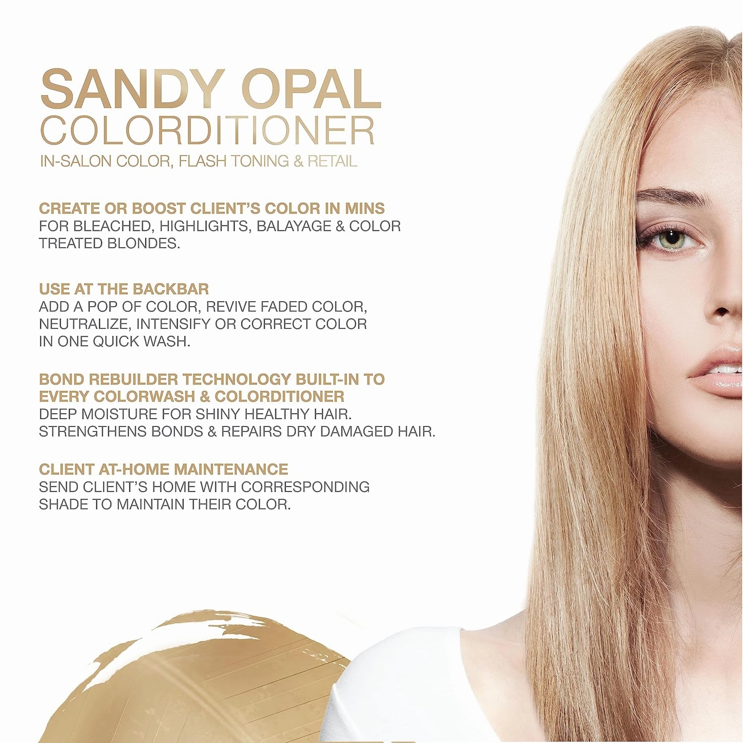 Celeb Luxury Color Depositing Conditioner - Color Refresher with Bondfix Bond Rebuilder, Viral and Gem Lites, Pairs with Colorwash