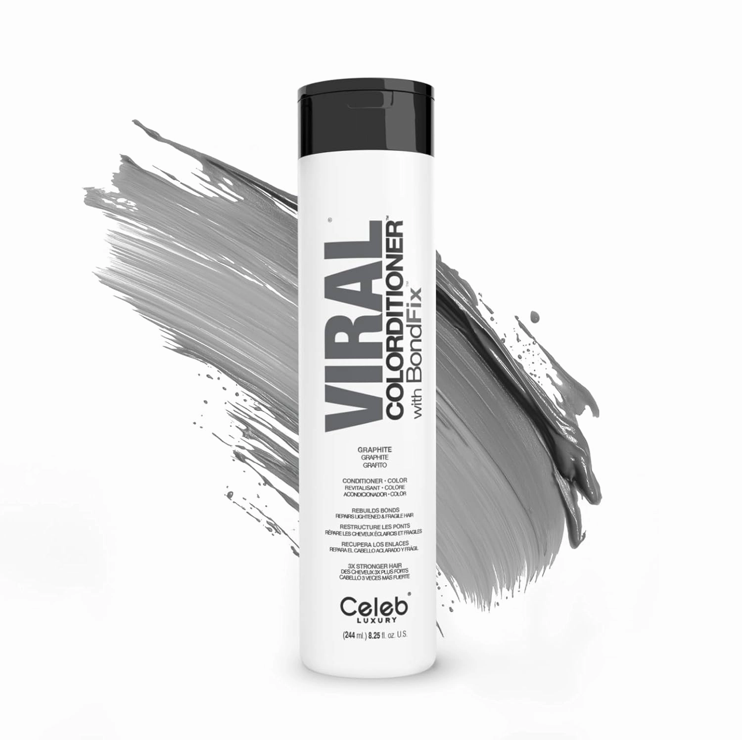 Celeb Luxury Color Depositing Conditioner - Color Refresher with Bondfix Bond Rebuilder, Viral and Gem Lites, Pairs with Colorwash