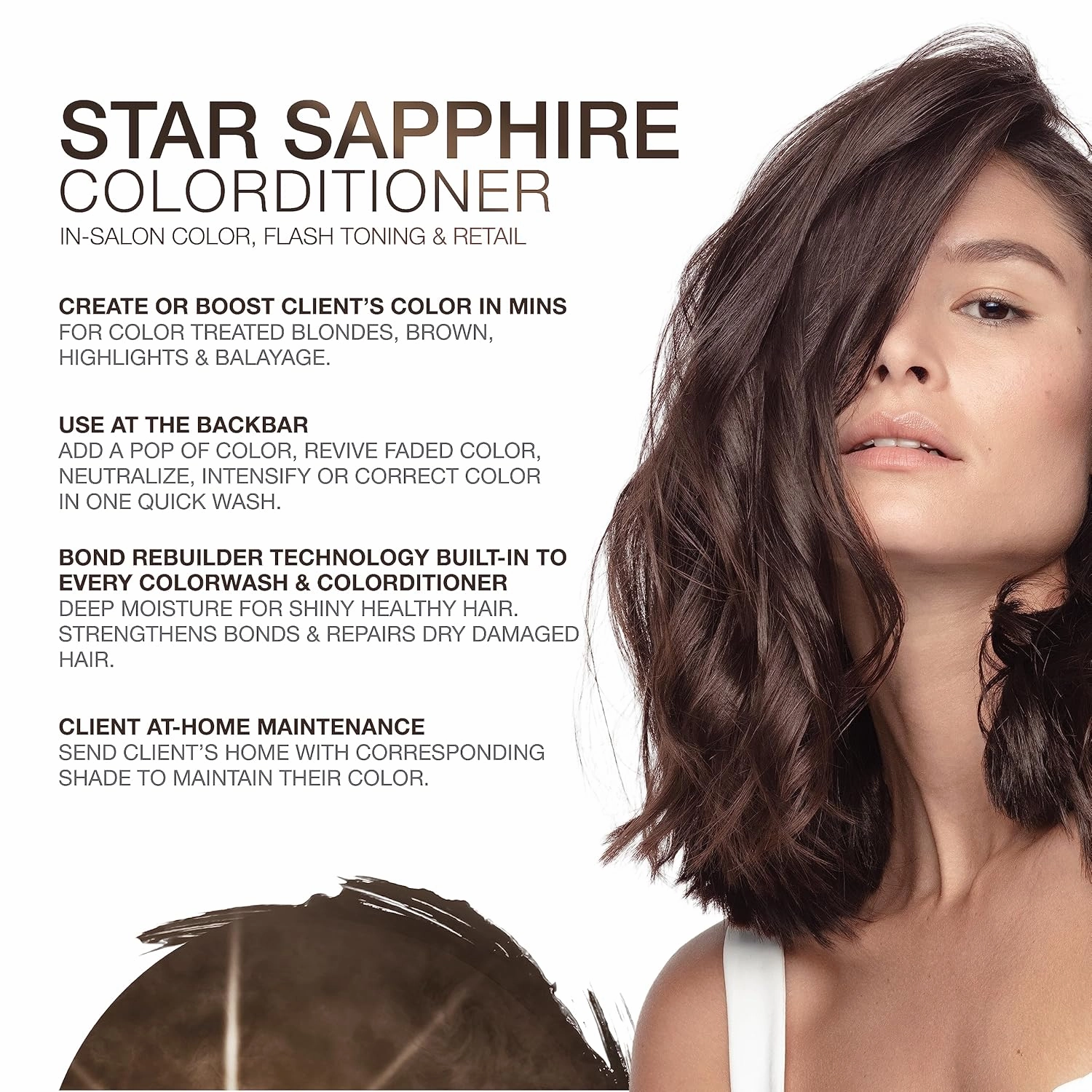 Celeb Luxury Color Depositing Conditioner - Color Refresher with Bondfix Bond Rebuilder, Viral and Gem Lites, Pairs with Colorwash