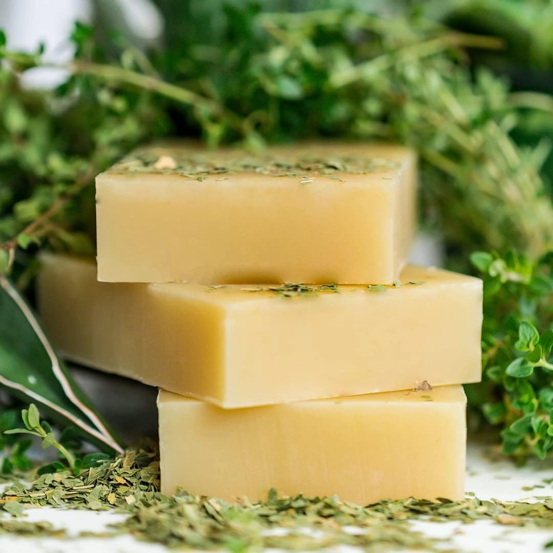 Chagrin Valley Soap & Salve Neem & Tea Tree Organic Soap & Shampoo Bar – Soothe Dry, Itchy, Irritated Skin - Sulfate Free - For Body & Hair Vegan Shampoo Natural, Large 5.6 oz Bar - 3PK