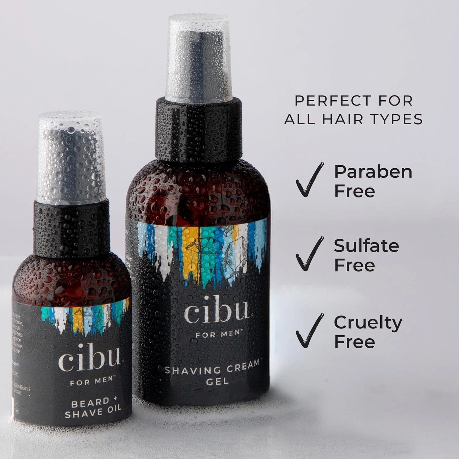 CIBU for Men Beard   Shave Oil - 2oz Pre-Shave Beard Oil for Men - Softens Beard, Relieves Itching, Moisturizes Skin, and Reduces Redness