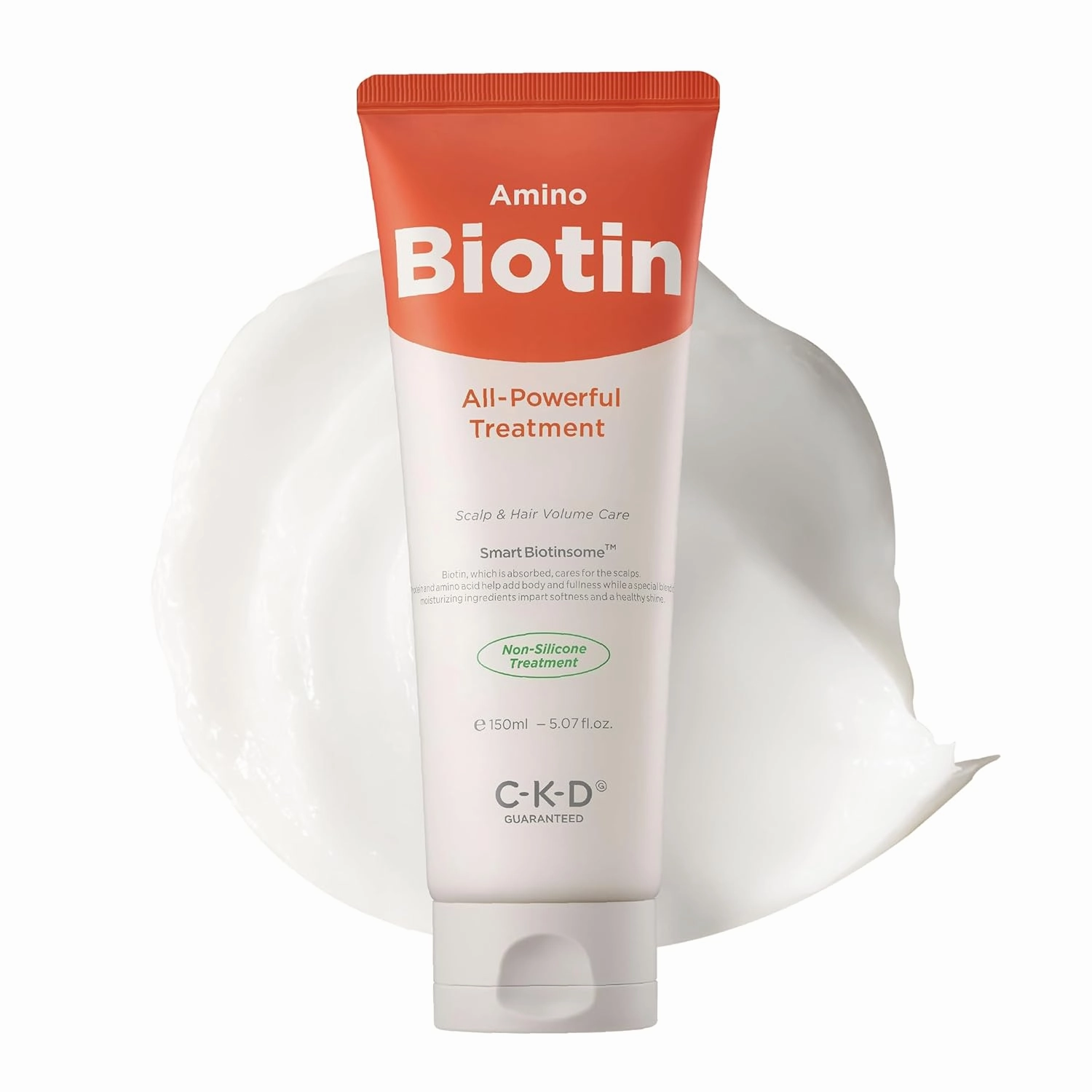 CKD Amino Biotin All powerful Treatment (5.07 fl.oz) - Deep Care Conditioner and Silicone-Free Treatment, Prevents Damaged Hair, Nourishihes Hair, Non-Silicone with Biotin, Amino Acids, and Keratin.