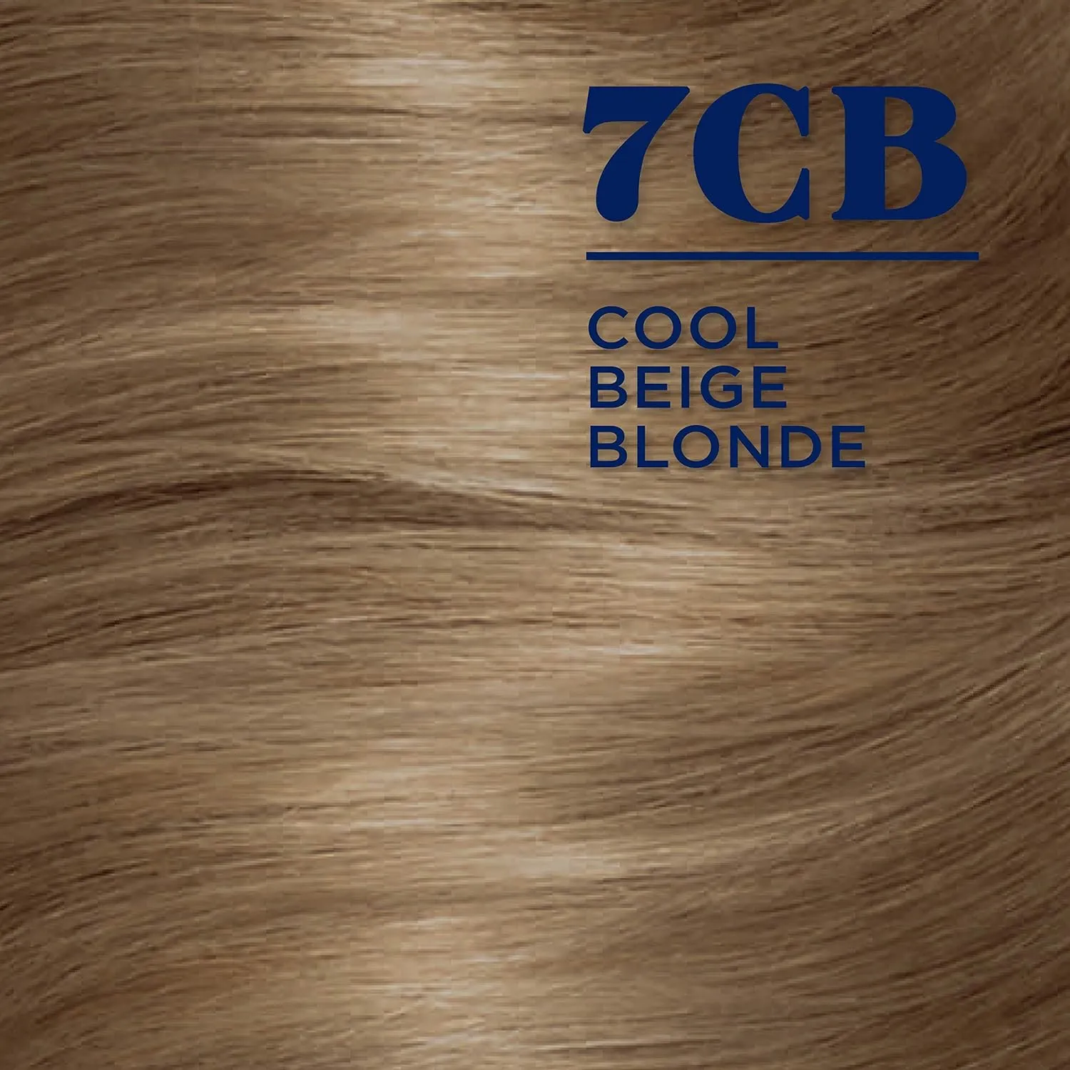 Clairol Nice'n Easy Permanent Hair Dye, 7CB Cool Beige Blonde Hair Color, Pack of 3