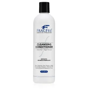 Cleansing Conditioner for Fine Fragile and Treated Hairs 12 oz - Co-Wash for Sensitive Scalps - No Fragrance No Sulfate No Parabens - Hypoallergenic Vegan Co-wash (1 Pack)