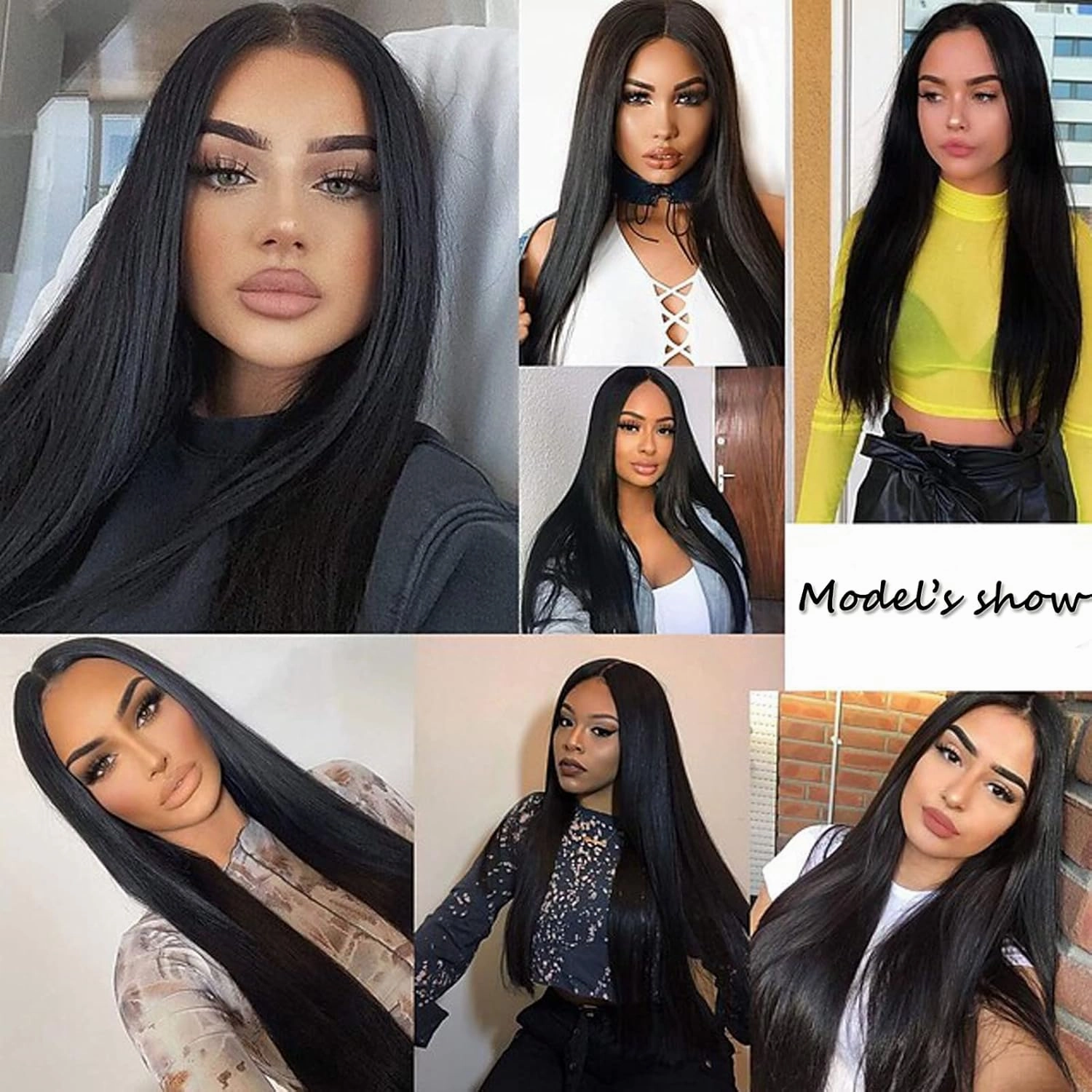 Clip in Hair Extension Real Human Hair 100% Brazilian Virgin Hair,Black Hair Extensions Clip ins Thick Hair Extension for Women,OiMiGO 70g Full Head Remy Hair Extension(#1 Jet Black,14Inch)