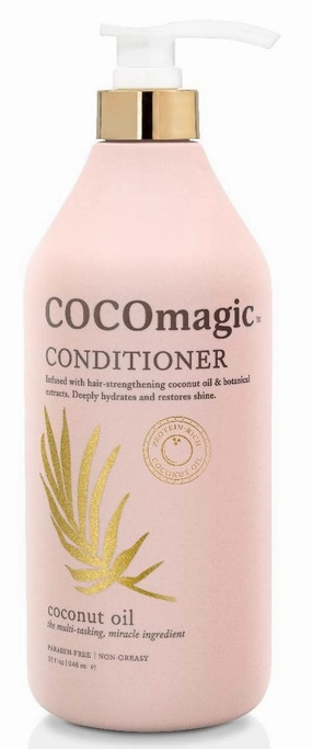 Cocomagic Conditioner with Coconut Oil and Botanical Extracts – Deeply Hydrates and Restores Shine | Paraben-Free, Gentle for All Hair Types (32 Oz)