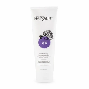 Coconut Acai Curl Perfecting Yogurt Conditioner – Defines Curly & Wavy Hair – Sulfate-Free, Natural Formula, 8 oz