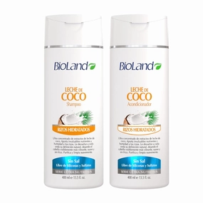 Coconut Milk Shampoo and Conditioner Bundle - Ultra-Nourishing & Defining Hair Care for Curly & Dry Hair (13.53 fl oz each)