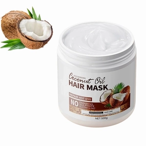 Coconut Oil Hair Mask Improve Dry Hair Smooth Hair Coconut Oil Conditioner