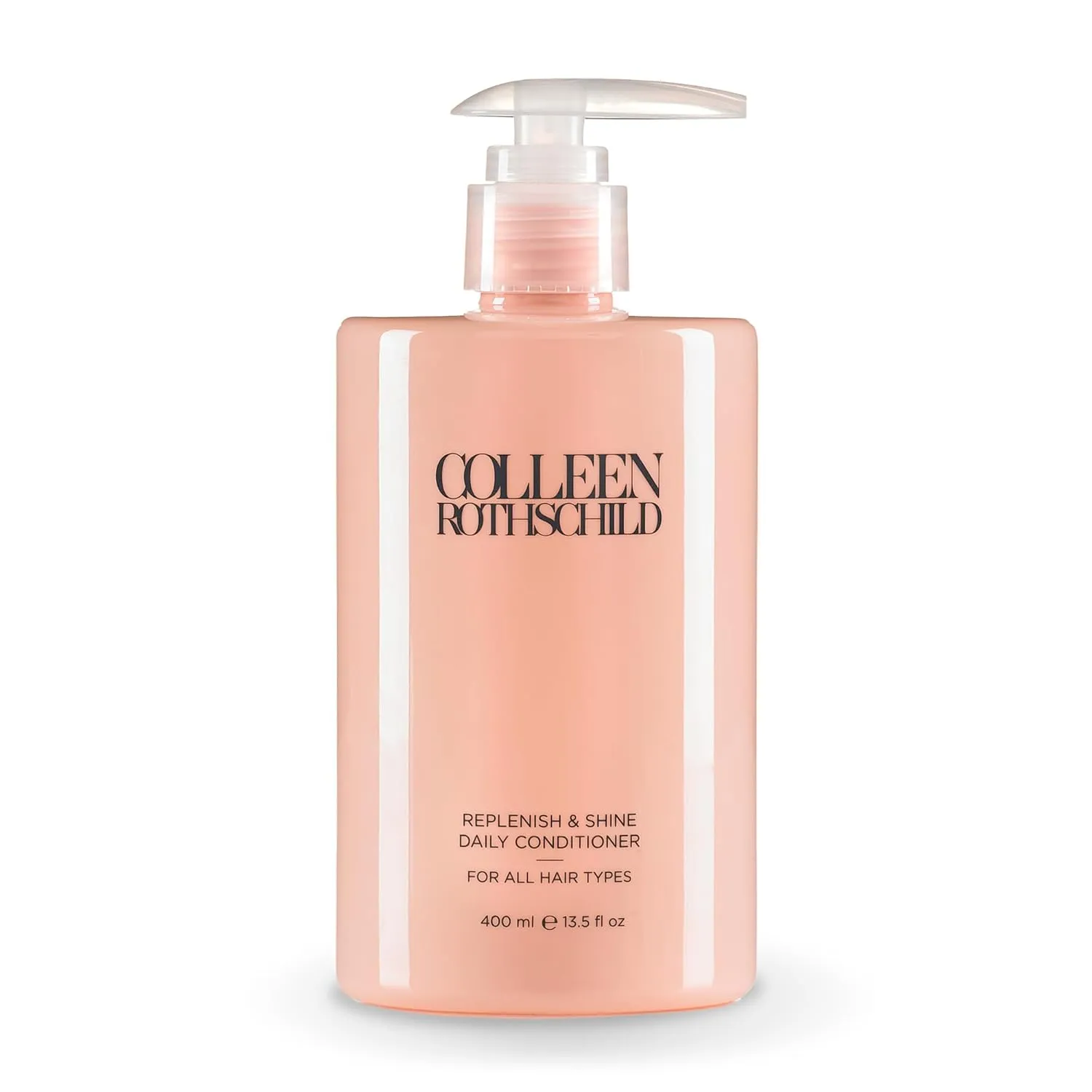 COLLEEN ROTHSCHILD Replenish & Shine Daily Conditioner | Lightweight Nourishment | Repairs, Softens, Smooths & Adds Shine | Color-Safe Formula | With Baobab & Ivy Extracts (13.5 fl oz)