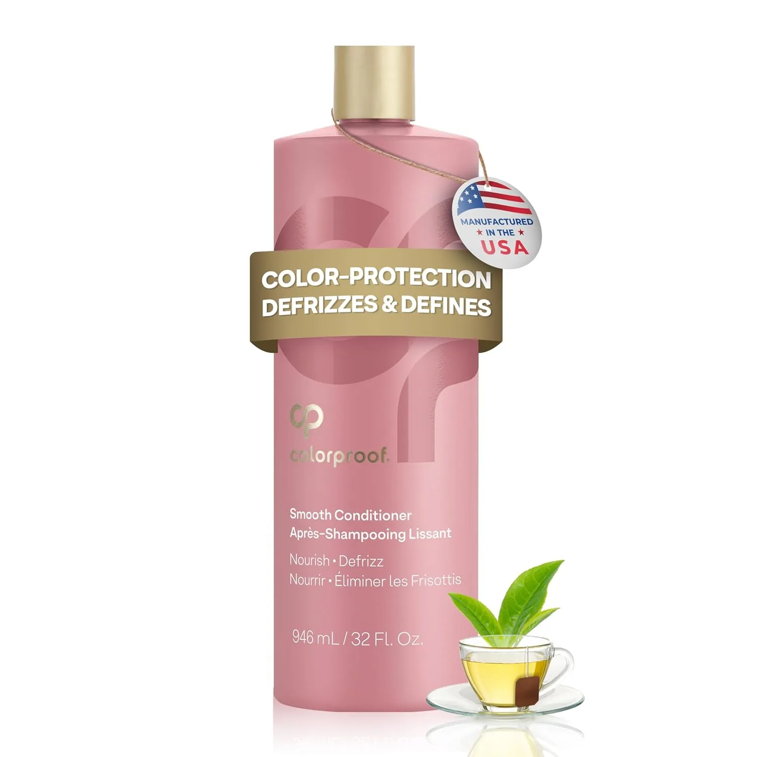 Colorproof Smooth Conditioner - For Frizzy Color-Treated Hair, Smooths, Softens & Controls Frizz, Sulfate-Free, Vegan
