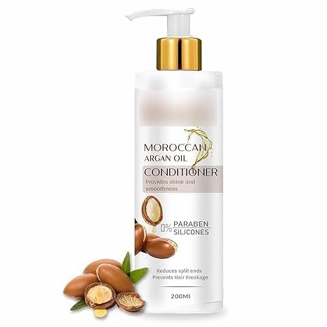 Conditioner | for Longer, Stronger Hair, with Argan Protein | Silicone Free|Women & Men| 200ml