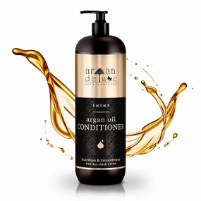 Conditioner in professional quality 33.8 fl oz - highly nourishing with argan oil for smoothness and shine