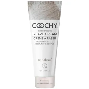 Coochy Intimate Shaving Cream | Shave Conditioner & Moisturizer for Face & Body | Ideal for Sensitive Skin Care, Anti-Bump | Au Natural, 7.2 oz