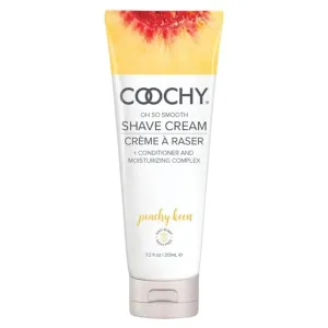 Coochy Intimate Shaving Cream | Shave Conditioner & Moisturizer for Face & Body | Ideal for Sensitive Skin Care, Anti-Bump | Peachy Keen, 7.2 oz