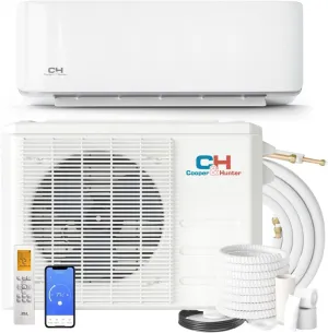 Cooper & Hunter 24,000 BTU 18.9 SEER Mini Split AC/Heating system Sophia Series 208/230V with Installation Kit…