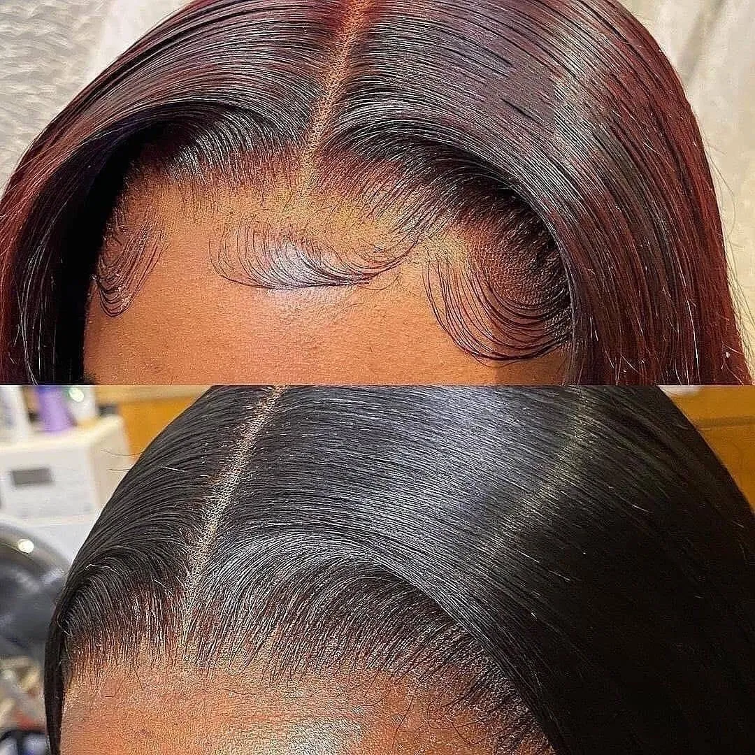 cuckoo Ear To Ear 13X4 Transparent HD Lace Frontal Closures Human Hair With Baby Hair Body Wave Lace Frontal Human Hair 130% Density Brazilian Virgin Human Hair Free Part Hairline Natural Color