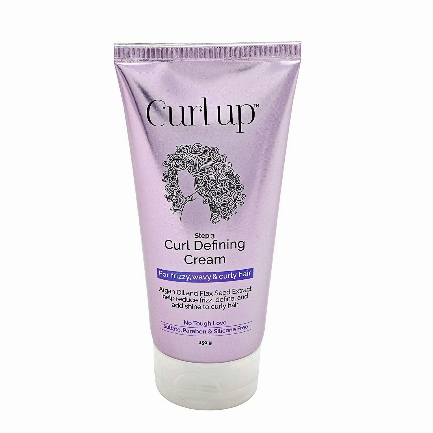 Curl Defining Cream - All In One Leave In Conditioner Moisturizes, Enhances Natural Curl Definition & Provides Medium Hold to Dry Frizzy, Wavy & Curly Hair 150g