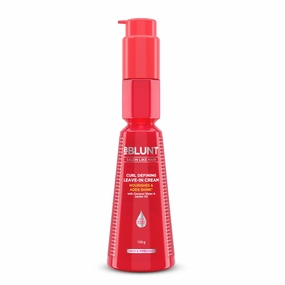 Curl Defining Leave-In Cream For Curly Hair, Leave-In Conditioner For Frizzy, Dry, Wavy Hair, Defines Curls and Gives Nourished Shiny Curly Hair, With Shine Tonic - 150 g